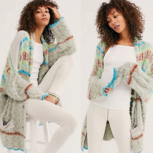 Free People Sweaters - Free People Fair Weather Oversized Cardigan